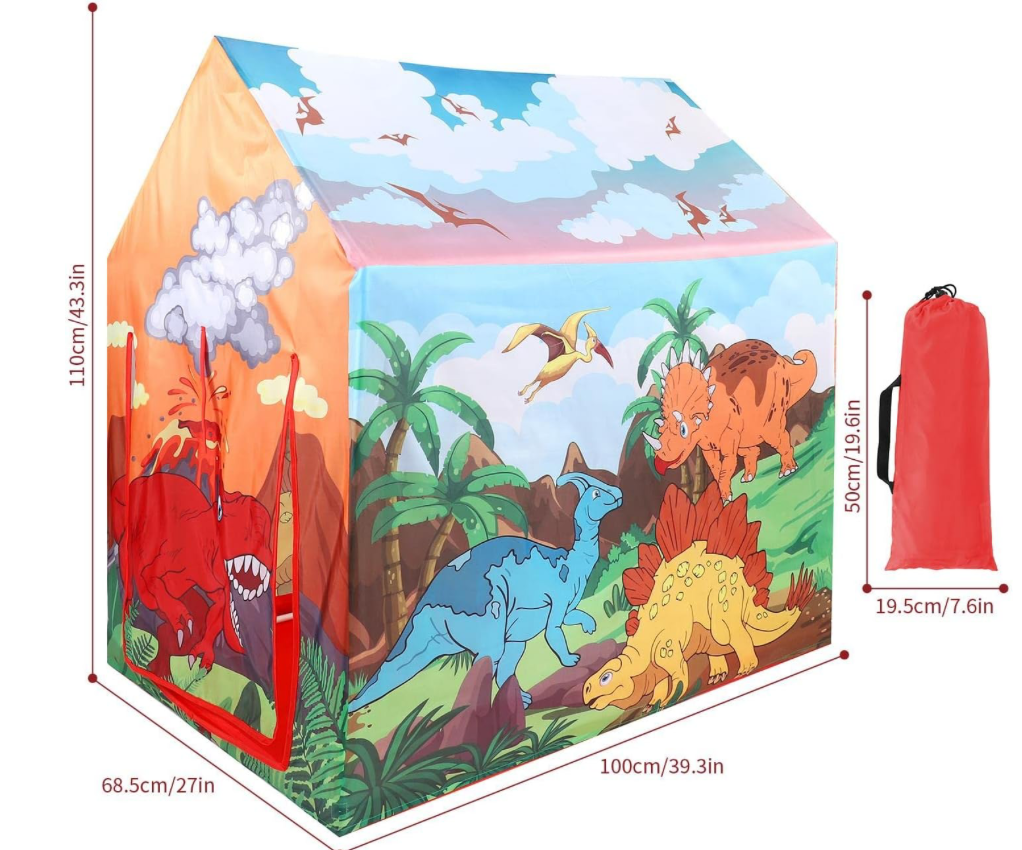 Kids Dinosaur Play Tent