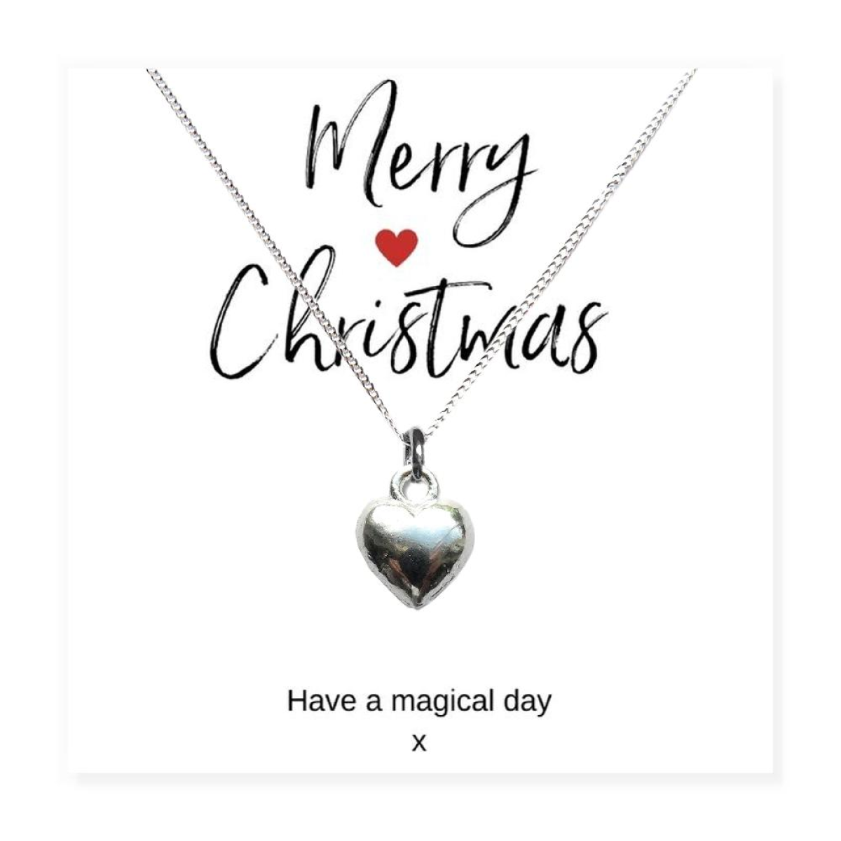 Merry Christmas Gift Hamper Necklace & Jewellery Box Gift