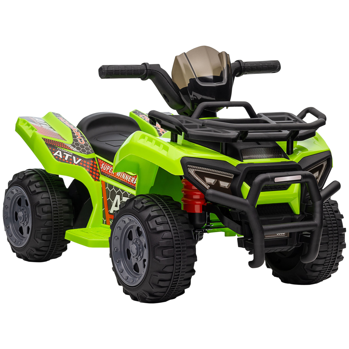 6V Electric Ride on Quad Bike - Green